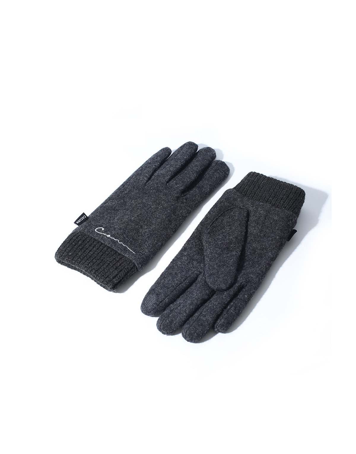 Men's Wool Thermal Cycling Gloves-g71